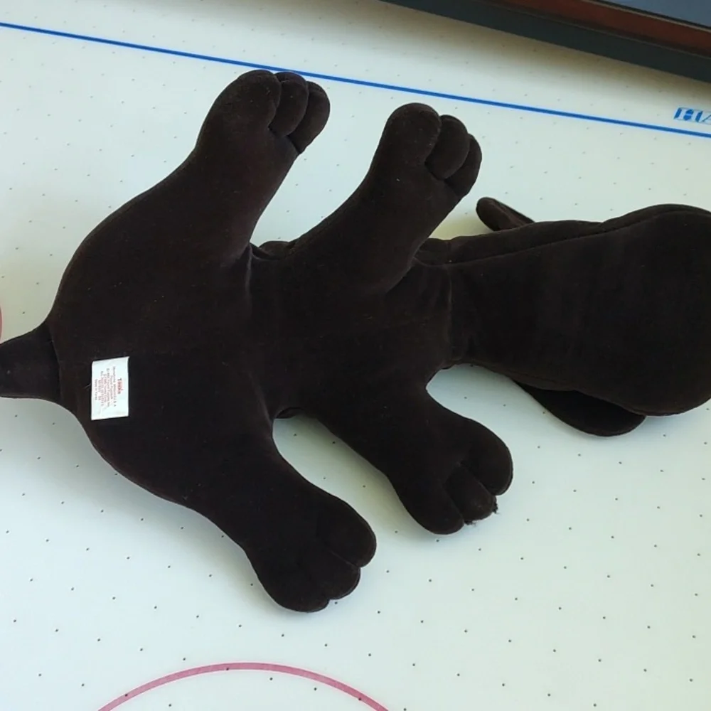 Vintage 1985 Tonka Pound Puppies Chocolate Brown *TEAR* - Picture 6 of 8